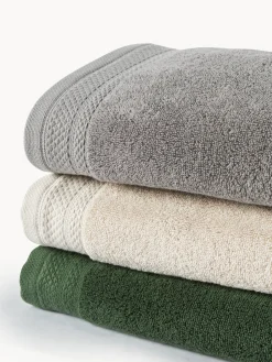 Westwing Collection Set de toallas de algodón ecológico Premium, tamaños diferentes