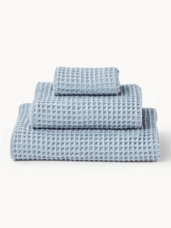 Westwing Collection Set de toallas texturizadas Ines, tamaños diferentes