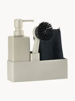 Zone Denmark Set de vajilla Inu Mud, 4 piezas^ Escurreplatos|Almacenaje De Cocina