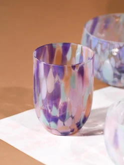 ANNA VON LIPA Set de vasos soplados Big Confetti, 6 uds.^ Vasos|Vajillas Completas