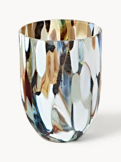 ANNA VON LIPA Set de vasos soplados Big Confetti, 6 uds.