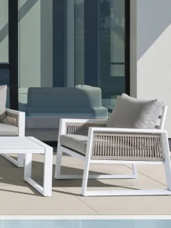 Bizzotto Set lounge de exterior Captiva, 4 pzas.^ Conjuntos Jardín|Muebles De Jardín