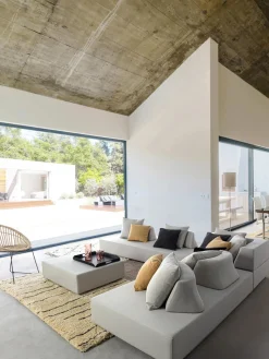 Bizzotto Set lounge modular para exterior Piper, 4 pzas.