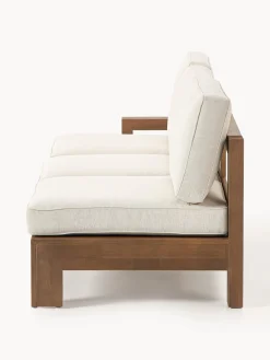 Westwing Collection Set lounge modular para exterior de madera de acacia Joshua, 4 pzas.^ Conjuntos Jardín