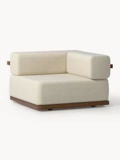 Westwing Collection Set lounge para exterior de madera de acacia Matheus, 4 pzas.