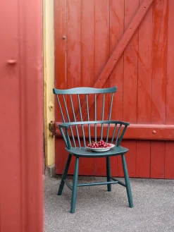 FDB Møbler Silla artesanal de madera de haya J52B