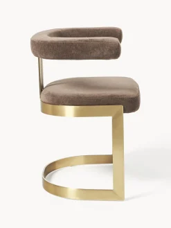 Westwing Collection Silla cantilever tapizada Gianni^ Sillas