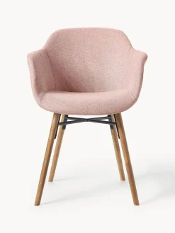 Westwing Collection Silla con asiento estrecho y reposabrazos Fiji