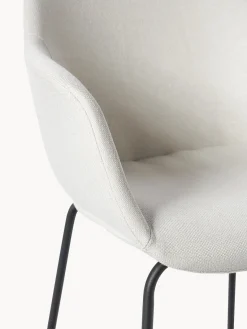 Westwing Collection Silla con asiento estrecho y reposabrazos Fiji