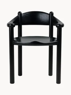 GUBI Silla con reposabrazos con madera de pino Daumiller^ Sillas Con Reposabrazos|Sillas