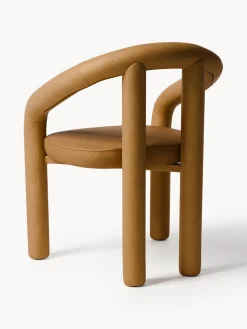 Westwing Collection Silla con reposabrazos de terciopelo Calan^ Sillas