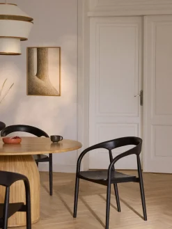 Westwing Collection Silla con reposabrazos de madera de fresno Camille^ Sillas De Madera|Sillas Con Reposabrazos