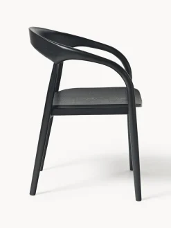 Westwing Collection Silla con reposabrazos de madera de fresno Camille^ Sillas De Madera|Sillas Con Reposabrazos