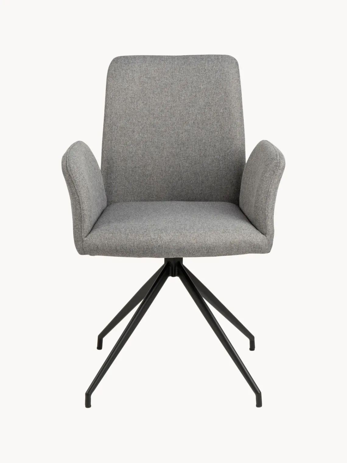 Silla con reposabrazos giratoria Naya
