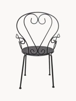 Bizzotto Silla con reposabrazos para exterior apilable Etienne^ Sillas De Jardín|Sillas De Jardí­N