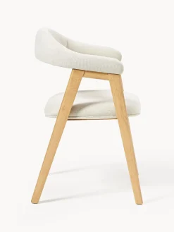 Westwing Collection Silla con reposabrazos tapizada Nik^ Sillas Con Reposabrazos|Sillas