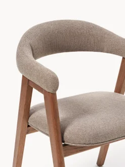 Westwing Collection Silla con reposabrazos tapizada Nik^ Sillas Con Reposabrazos|Sillas