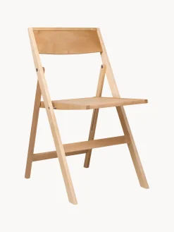 FRAMA Silla de comedor plegable de madera de abedul Flat