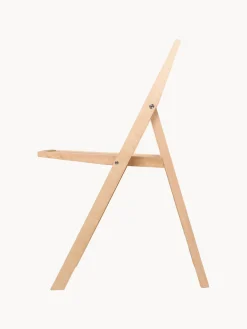 FRAMA Silla de comedor plegable de madera de abedul Flat