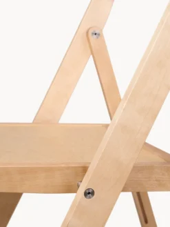 FRAMA Silla de comedor plegable de madera de abedul Flat