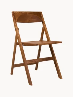 FRAMA Silla de comedor plegable de madera de abedul Flat