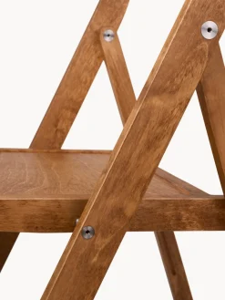 FRAMA Silla de comedor plegable de madera de abedul Flat