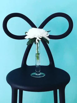 Qeeboo Silla de diseño Ribbon^ Sillas De Jardín|Sillas