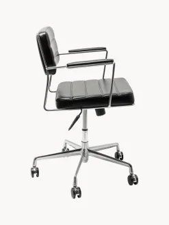 Kare Design Silla de escritorio de cuero sintético Dottore