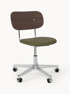 Audo Copenhagen Silla de escritorio de cuero Co, altura regulable