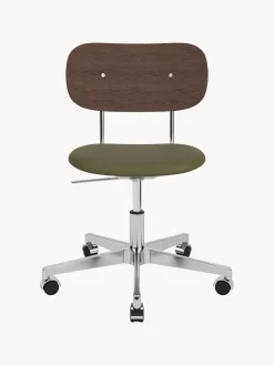 Audo Copenhagen Silla de escritorio de cuero Co, altura regulable