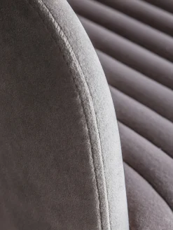 Silla de escritorio de terciopelo regulable en altura Murray^ Sillas De Escritorio|Sillas De Escritorio