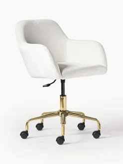 Westwing Collection Silla de escritorio de terciopelo Lucie^ Sillas De Escritorio|Sillas De Escritorio