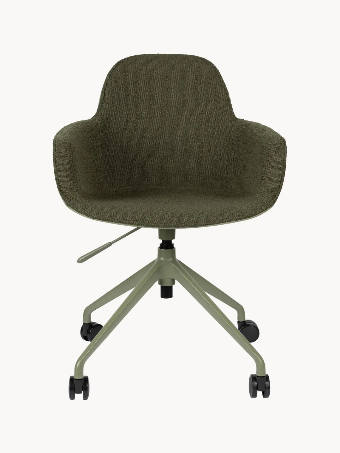 Zuiver Silla de escritorio en tejido bouclé Albert, regulable en altura^ Sillas De Escritorio|Sillas De Escritorio