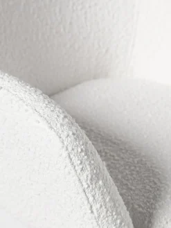 Westwing Collection Silla de escritorio en tejido bouclé Lucie^ Sillas De Escritorio|Sillas De Escritorio