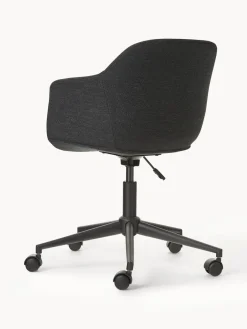Westwing Collection Silla de escritorio tapizada con asiento estrecho Fiji^ Sillas De Escritorio|Sillas De Escritorio