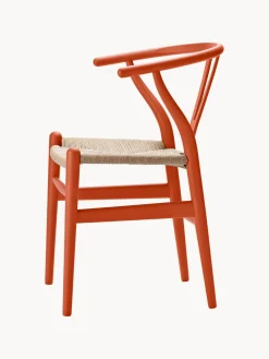 Carl Hansen & Søn Silla de madera con asiento tejido a mano CH24 Wishbone Chair^ Sillas De Madera|Sillas