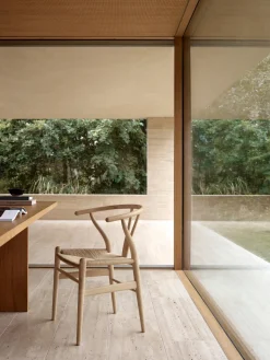 Carl Hansen & Søn Silla de madera con asiento tejido a mano CH24 Wishbone Chair^ Sillas De Madera|Sillas