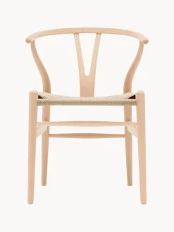 Carl Hansen & Søn Silla de madera con asiento tejido a mano CH24 Wishbone Chair^ Sillas De Madera|Sillas