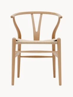 Carl Hansen & Søn Silla de madera con asiento tejido a mano CH24^ Sillas De Madera|Sillas