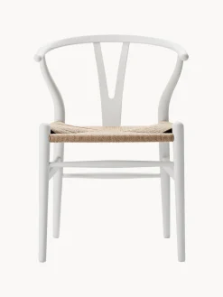 Carl Hansen & Søn Silla de madera con asiento tejido a mano CH24^ Sillas