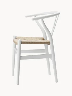 Carl Hansen & Søn Silla de madera con asiento tejido a mano CH24^ Sillas