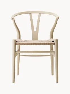 Carl Hansen & Søn Silla de madera con asiento tejido a mano CH24^ Sillas