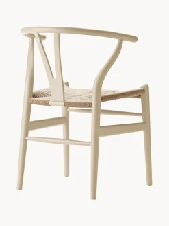 Carl Hansen & Søn Silla de madera con asiento tejido a mano CH24^ Sillas
