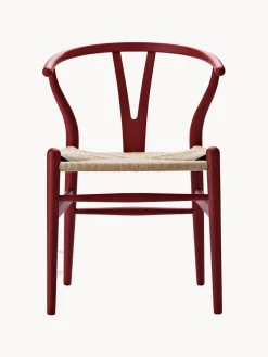 Carl Hansen & Søn Silla de madera con asiento tejido a mano CH24^ Sillas