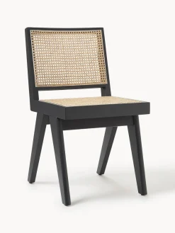 Westwing Collection Silla de madera con tejido vienés Sissi