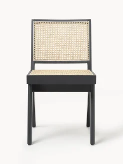 Westwing Collection Silla de madera con tejido vienés Sissi