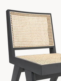 Westwing Collection Silla de madera con tejido vienés Sissi