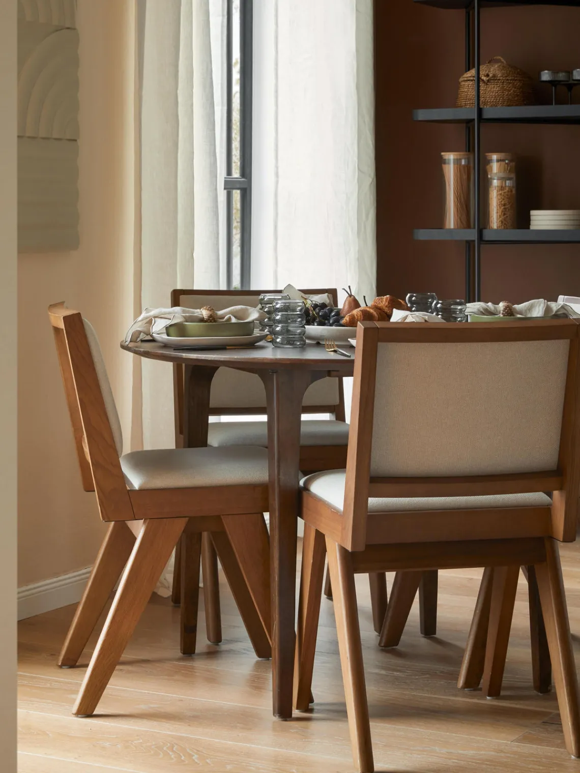 Westwing Collection Silla de madera tapizada Sissi^ Sillas De Madera|Sillas