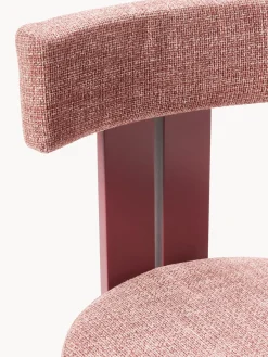 Westwing Collection Silla de madera tapizada Katya