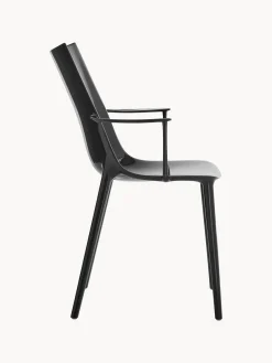 Kartell Silla de plástico con reposabrazos H.H.H.